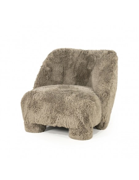 lænestol loungestol plys moderne nordisk design skandinavisk retro stof
