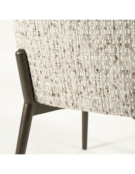 spisebordsstol moderne design stof beige