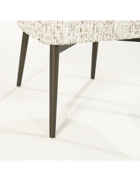spisebordsstol moderne design stof beige