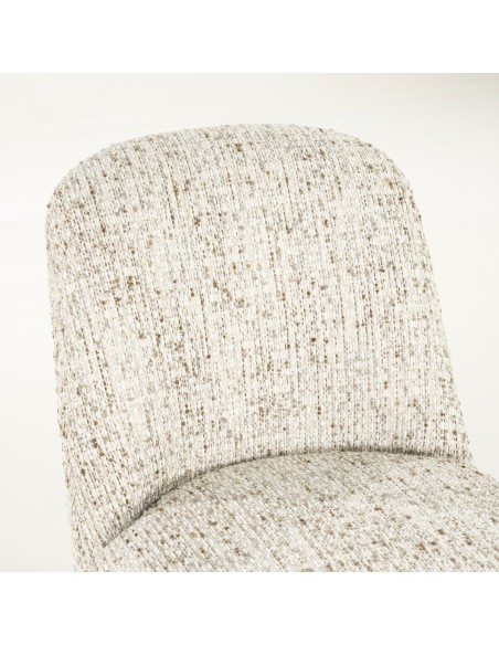 spisebordsstol moderne design stof beige