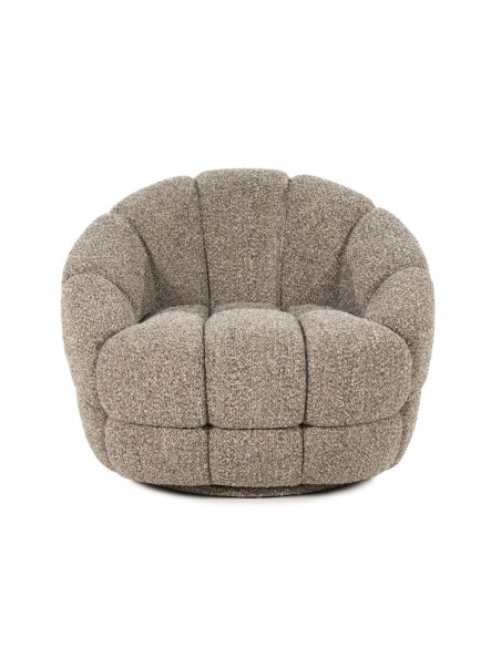 lænestol loungestol boucle moderne nordisk design skandinavisk retro stof drej drejefod drejefunktion