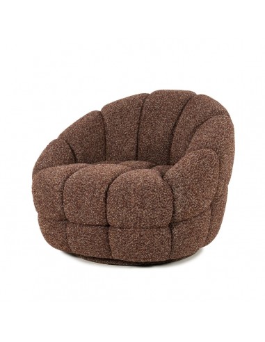 lænestol loungestol boucle moderne nordisk design skandinavisk retro stof drej drejefod drejefunktion