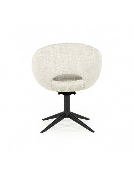 spisebordsstol med drejefod drej drejefunktion moderne design stof