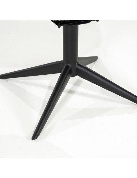 spisebordsstol med drejefod drej drejefunktion moderne design stof