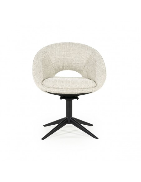 spisebordsstol med drejefod drej drejefunktion moderne design stof