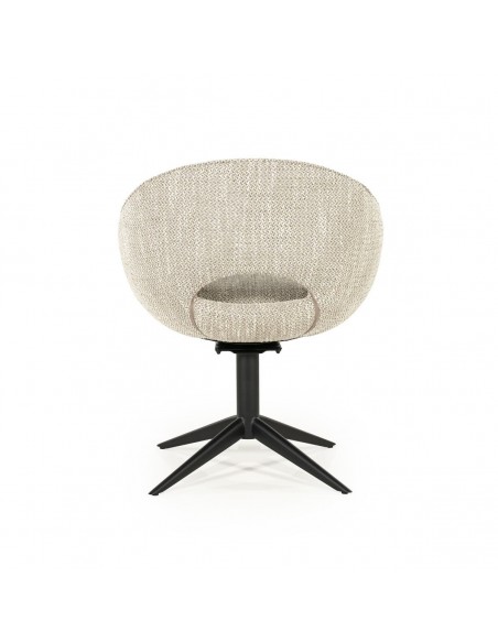 spisebordsstol med drejefod drej drejefunktion moderne design stof