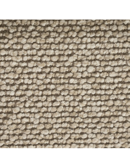 spisebordsstol med armlæn og drejefod drej drejefunktion moderne design stof beige