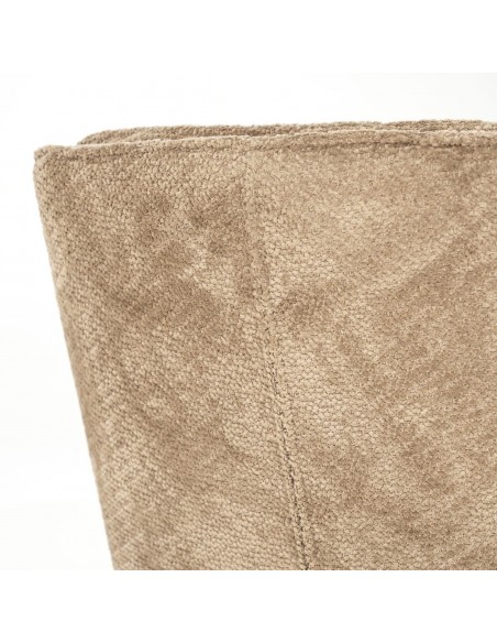 spisebordsstol med armlæn og drejefod drej drejefunktion moderne design stof