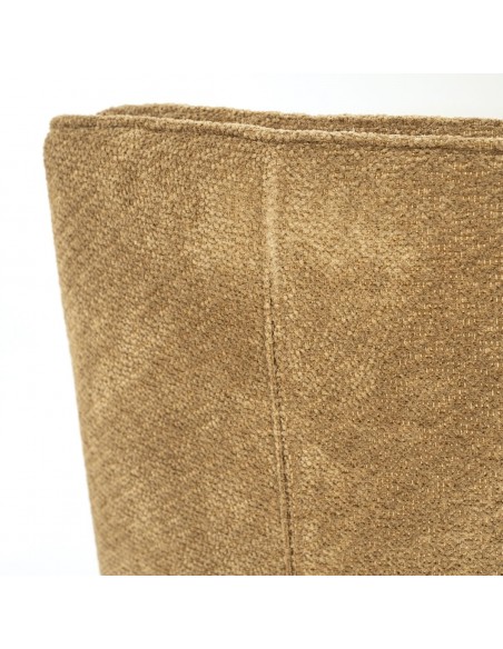 spisebordsstol med armlæn og drejefod drej drejefunktion moderne design stof