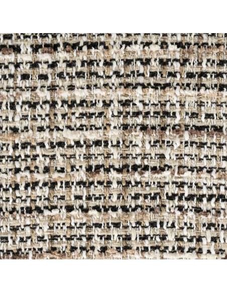 spisebordsstol med armlæn eg egetræ træ moderne design stof boucle