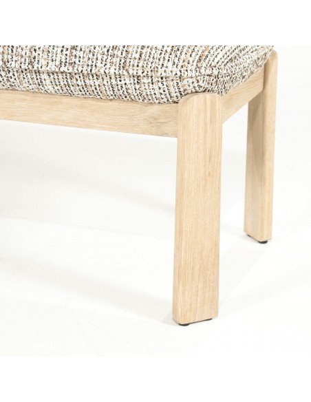 bænk entre garderobe soveværelse stof moderne eg træ egetræ design