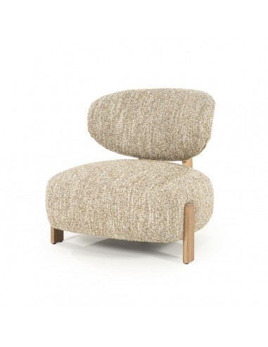 lænestol loungestol eg egetræ træ moderne nordisk design skandinavisk boucle stof