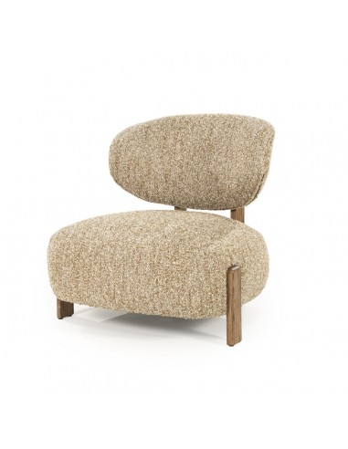 lænestol loungestol eg egetræ træ moderne nordisk design skandinavisk boucle stof