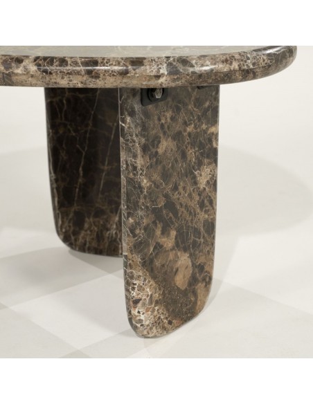 organisk sofabord moderne design marmor