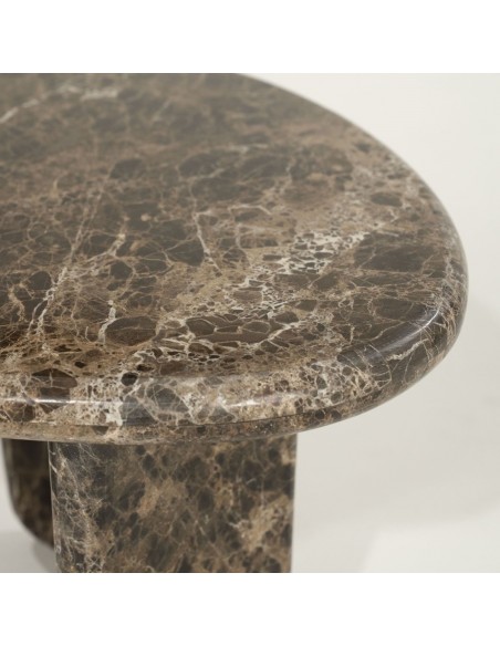 organisk sofabord moderne design marmor