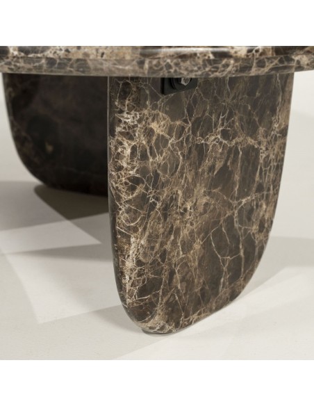 organisk sofabord moderne design marmor