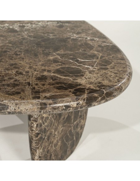 organisk sofabord moderne design marmor