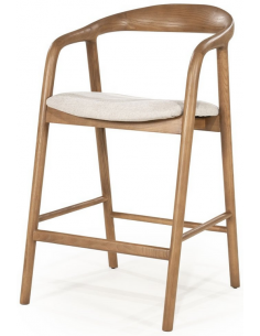 barstol i træ eg egetræ asktræ moderne design skandinavisk