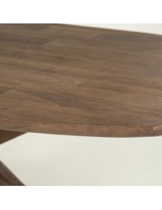 ovalt spisebord træ ovale moderne design 2