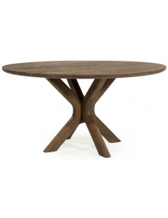 rundt spisebord træ runde 150 moderne design