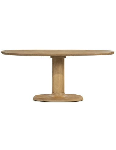 ovalt spisebord træ ovale moderne design
