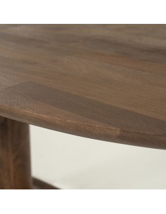 ovalt spisebord træ ovale moderne design 2