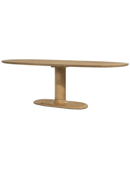ovalt spisebord træ ovale moderne design