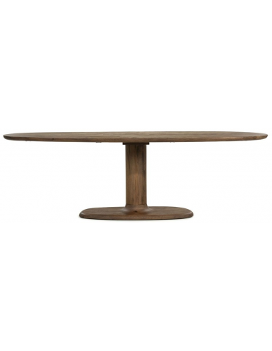 ovalt spisebord træ ovale moderne design