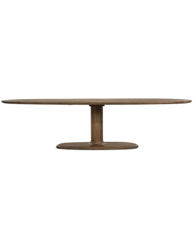 ovalt spisebord træ ovale moderne design