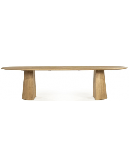 ovalt spisebord træ ovale moderne design