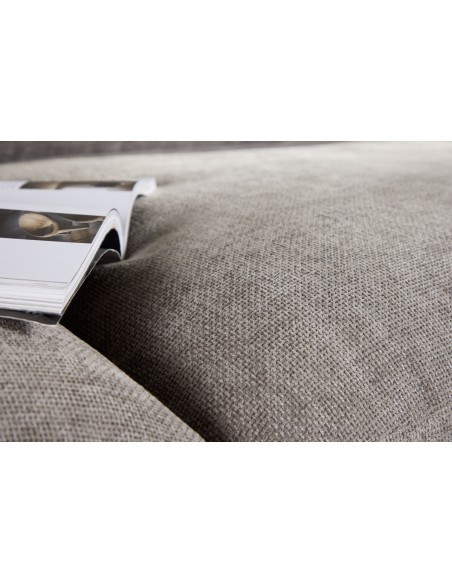 chaiselongsofa chaiselong sofa moderne design stof grå mørkegrå