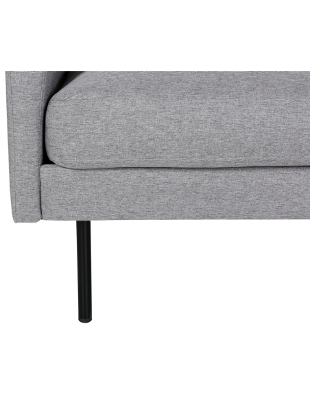 sofa 2 personer modulsofa moduler moderne design stof grå