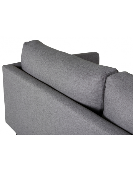 sofa 2 personer modulsofa moduler moderne design stof grå