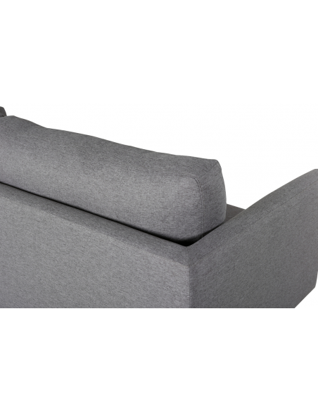 sofa 2 personer modulsofa moduler moderne design stof grå