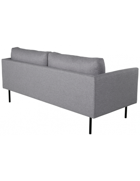 sofa 2 personer modulsofa moduler moderne design stof grå