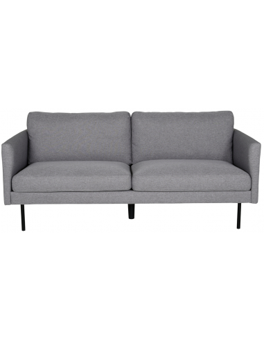 sofa 2 personer modulsofa moduler moderne design stof grå