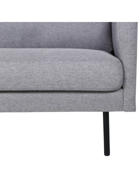 sofa 3 personer modulsofa moduler moderne design stof grå