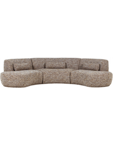 buet sofa moderne design stof brun