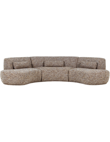 buet sofa moderne design stof brun