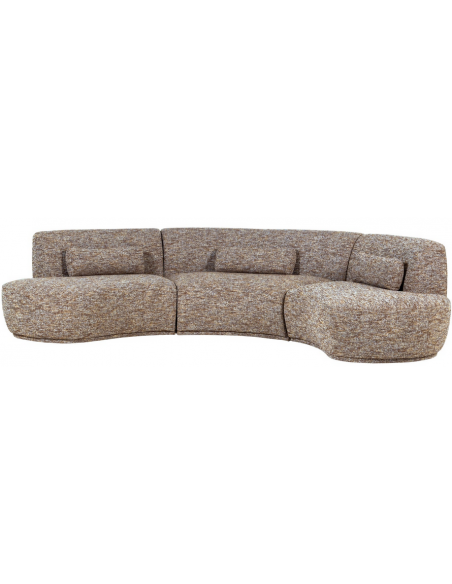 buet sofa moderne design stof brun