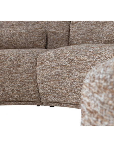 buet sofa moderne design stof brun