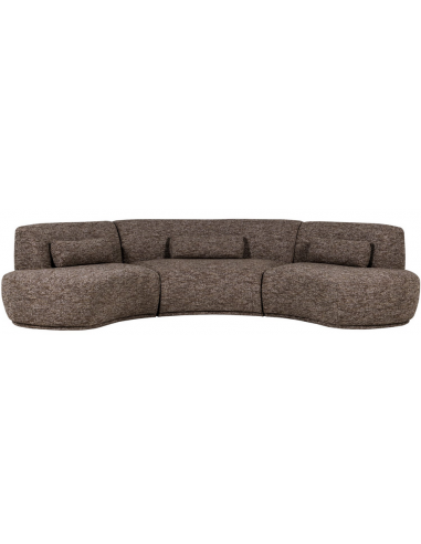 buet sofa moderne design stof brun