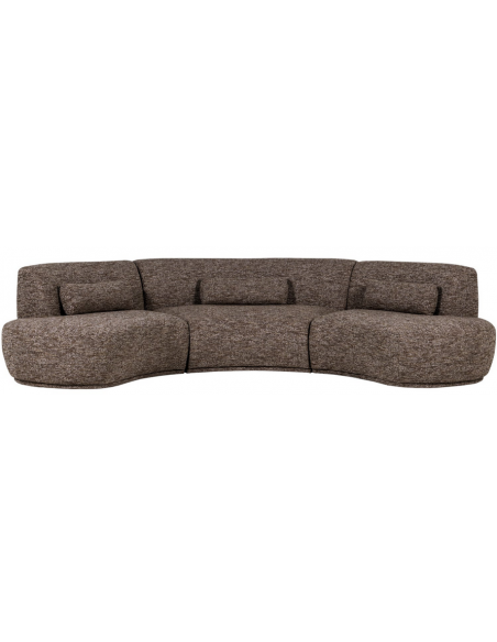 buet sofa moderne design stof brun