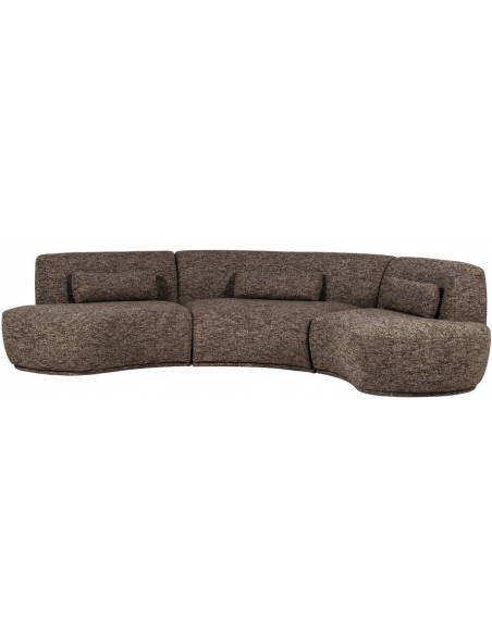 buet sofa moderne design stof brun