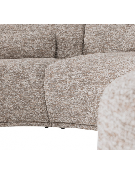 buet sofa moderne design stof sand