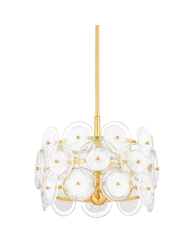 lysekrone loftlampe moderne design spisebord messing