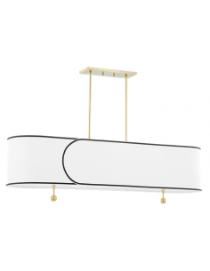 moderne design langbordspendel spisebord køkken køkkenø messing