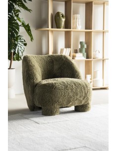 lænestol loungestol plys moderne nordisk design skandinavisk retro stof 2