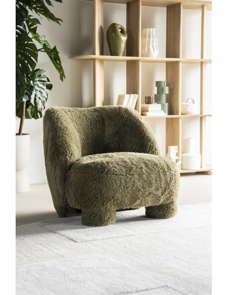 lænestol loungestol plys moderne nordisk design skandinavisk retro stof