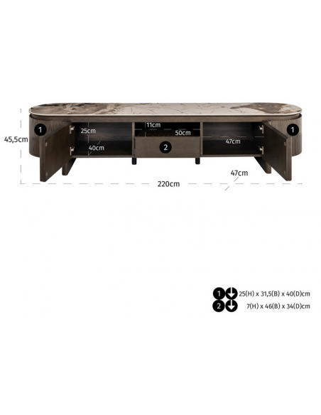 Tvbord moderne design